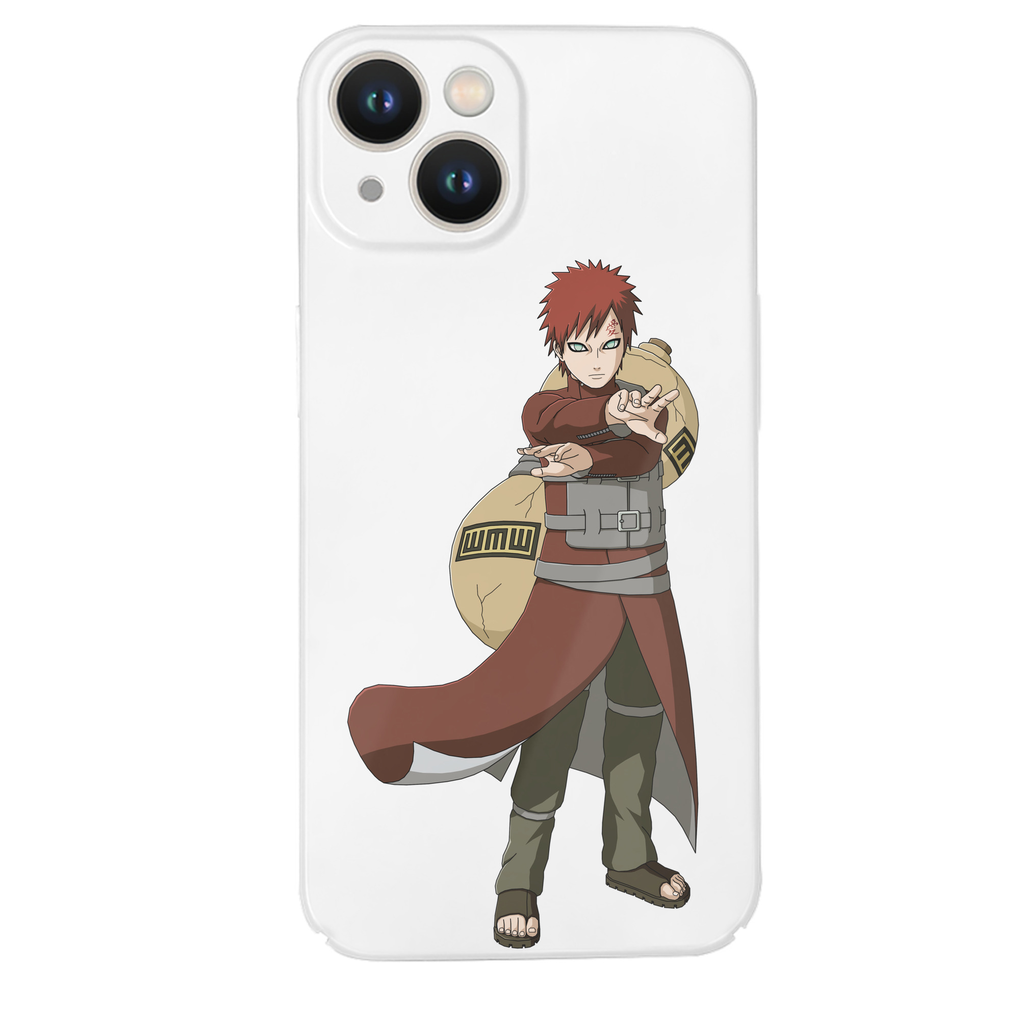 （画像用） NARUTO -ナルト- ガアラ Gaara 【iPhone 14シリーズ対応】ハードケース